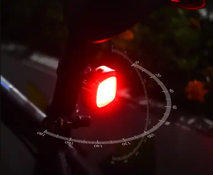 自行车夜间警示灯智能