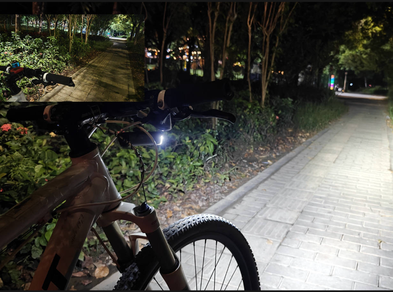 自行车前灯多少流明够用过道