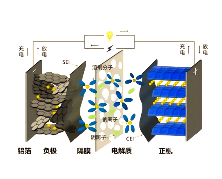 锂离子电池的工作原理