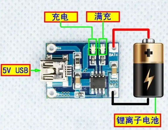 4056充电芯片工作原理