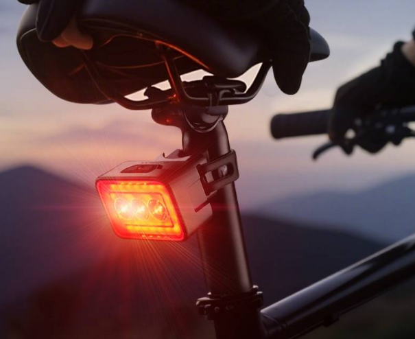 usb充电自行车尾灯