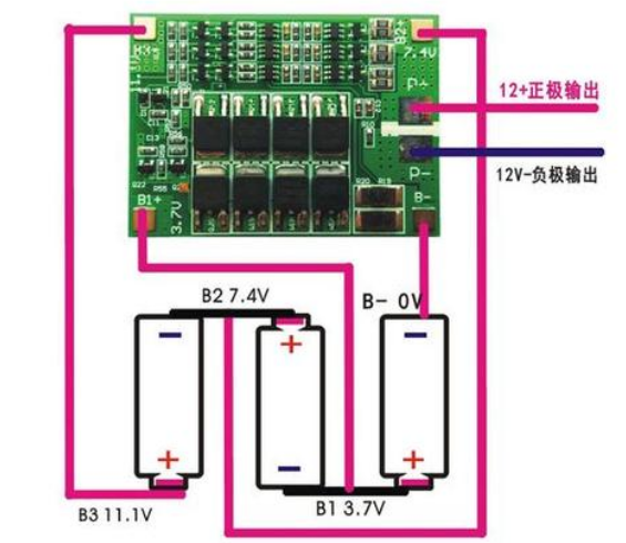 电钻锂电池保护板电路图